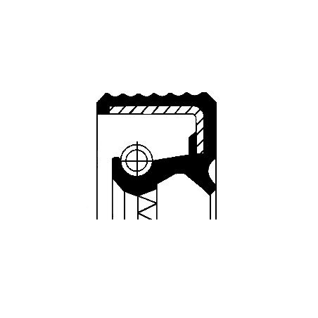 paraolio interno mozzo 143x125x13 assale bpw