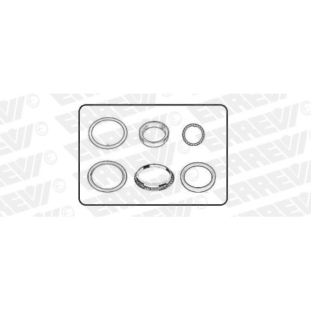 kit paraolio mozzo posteriore mercedes
