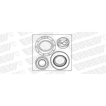 kit paraolio mozzo posteriore mercedes