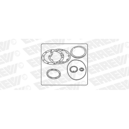 kit paraolio mozzo posteriore man mercedes