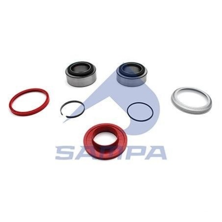 kit cuscinetto mozzo saf assale tipo 19''1/2 integral skrb 9019/9022