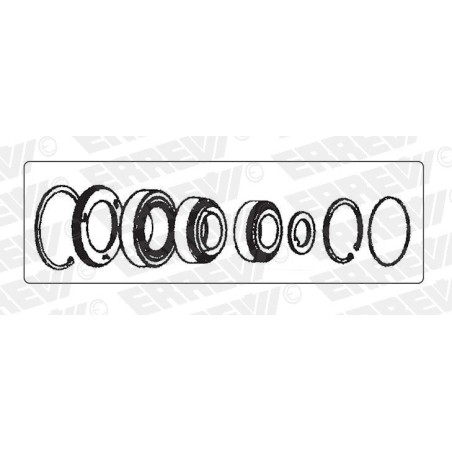 kit cuscinetto mozzo rimorchio bpw 6,5/8/9 ton serie hs-hz-sh-skh-kh sisto eco plus iii