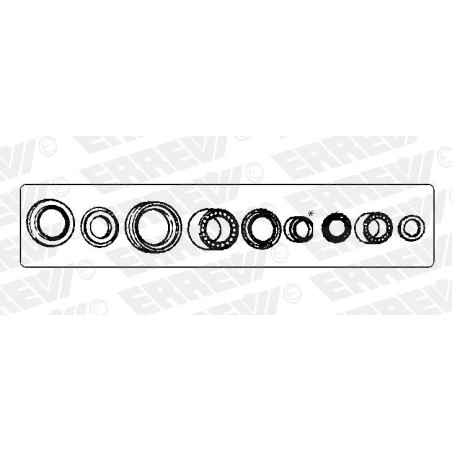 kit cuscinetto mozzo rimorchio bpw 10/12 ton serie hs-k-hz-shs sistema eco plus