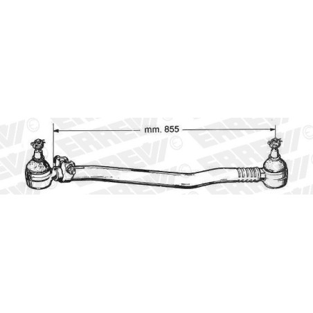 tirante sterzo completo fiat iveco 160 684 l.860