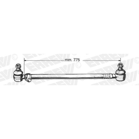 tirante sterzo completo iveco 50.8-90f13 l.775