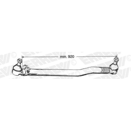 tirante sterzo completo iveco 160.26/26t 170f26/f35 190f26/f35 l.920