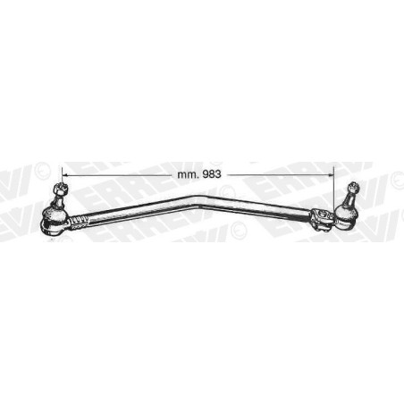 tirante sterzo completo fiat iveco 100nc 110pc om110 pm110p cabina ribaltabile l.983