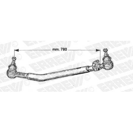 tirante sterzo completo renault premium i e ii l.780
