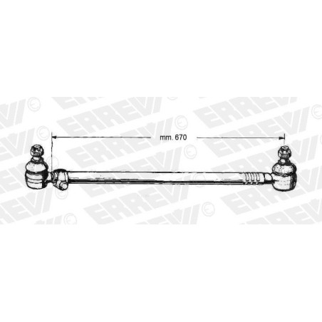 tirante sterzo completo renault magnum e magnum e-tech l.670
