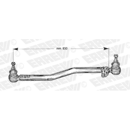 tirante sterzo completo mercedes actros l.830