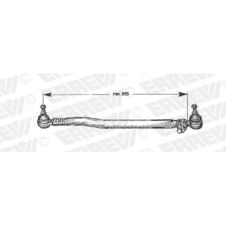 tirante sterzo completo man e2000 f2000 f90 l.955