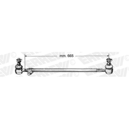 tirante sterzo completo fiat iveco 35-40-45-49nc om 35/40/45/50 l.665
