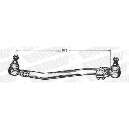 tirante sterzo completo volvo n12 l.675