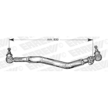 tirante sterzo completo volvo fh12 fh16 fm7/10/12 l.830
