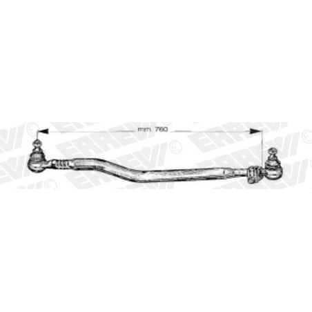 tirante sterzo completo nissan trade 100 trade 2.8 3.0 l.760