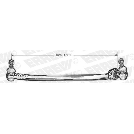 tirante sterzo completo scania 114 124 144 l.1682