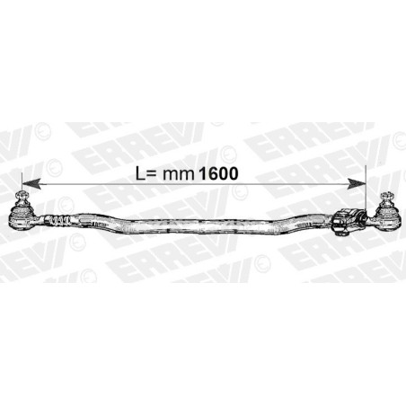 tirante sterzo completo man f2000 e - l.1600