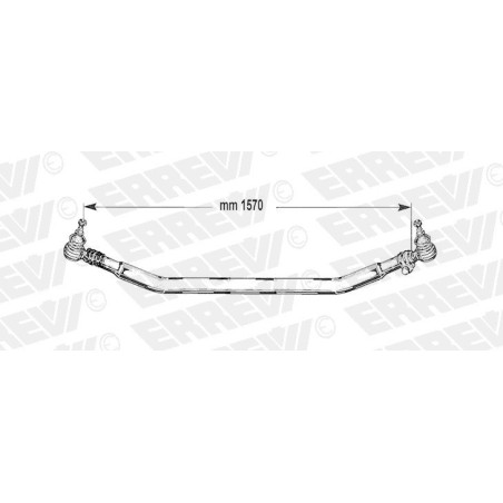 tirante sterzo completo iveco eurorider l.1570