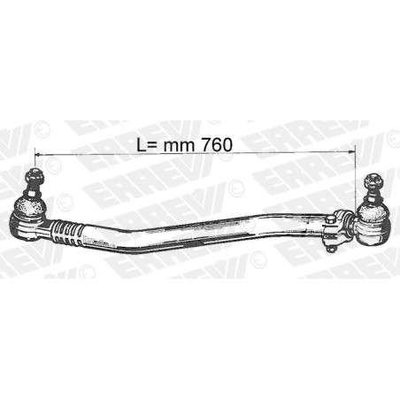tirante sterzo completo volvo fl7/10/12 l.760