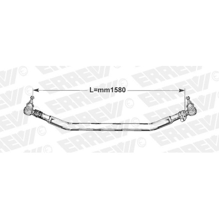 tirante sterzo completo volvo f fh12/16 fl fm - l.1580