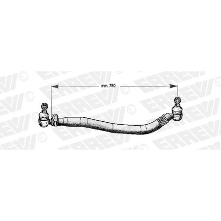 tirante sterzo completo scania 93 113 143 l.750