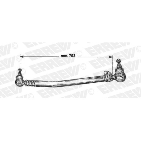 tirante sterzo completo volvo f10 f12 f16 f16 l.793