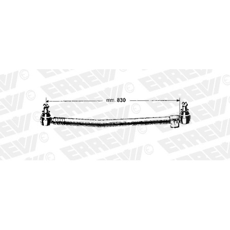 tirante sterzo completo mercedes ng sk l.830