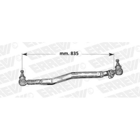 tirante sterzo completo mercedes atego i e ii l.835