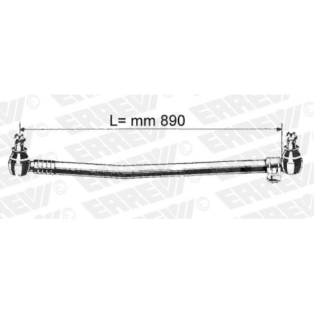 tirante sterzo completo man tga tgs l.890