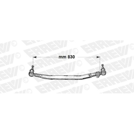 tirante sterzo completo daf 65cf 75cf 85cf l.830