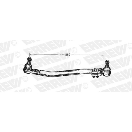 tirante sterzo completo mercedes actros mp1/2/3 l.860