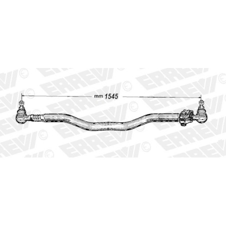tirante sterzo completo mercedes actros mp1/2/3 axor ii l.1545
