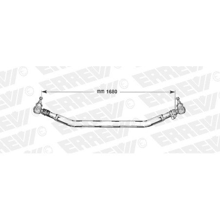 tirante sterzo completo renault premium l.1680