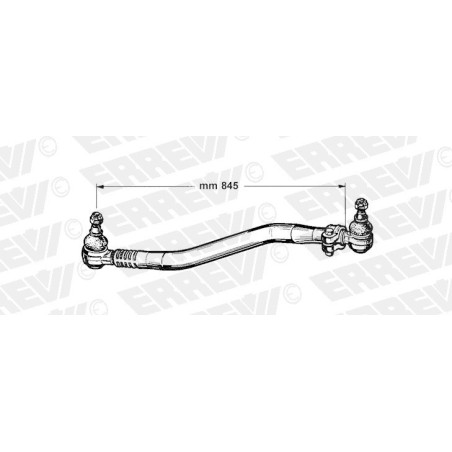 tirante sterzo completo mercedes axor i e ii l.845