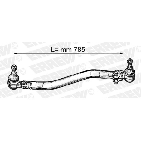 tirante sterzo completo renault premium i e ii volvo fe l.785
