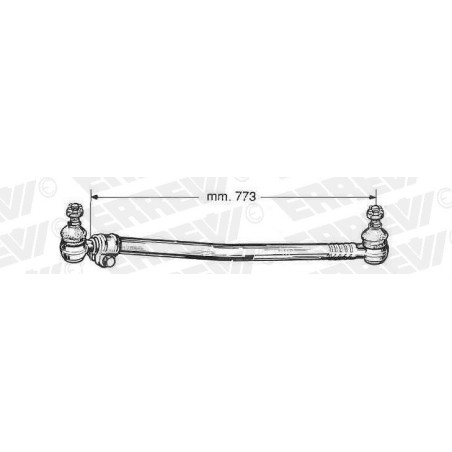 tirante sterzo completo iveco eurocargo e tector 60e-180e l.773