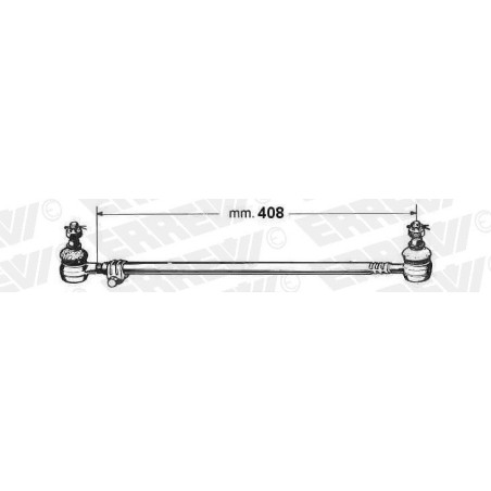 tirante sterzo completo iveco daily duty 30.8 35.8 40.8 l.408