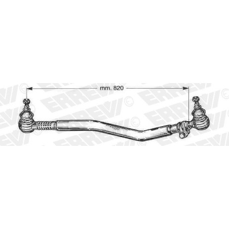 tirante sterzo completo volvo fh12 fh16 l.820