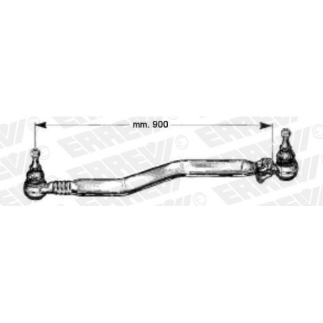 tirante sterzo completo iveco eurotrakker 190e30-410e42 cursor 180e24-410e38 l.900