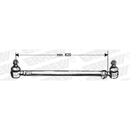 tirante sterzo completo iveco eurotrakker 340e34-410e42 cursor 340e45-410e48 l.820