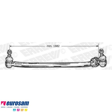 tirante sterzo completo scania 114 124 144 l.1682