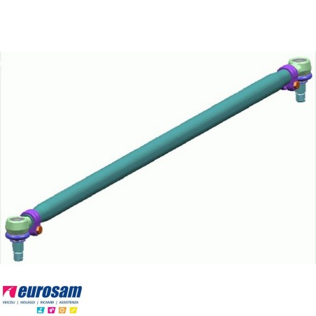 tirante sterzo completo man f90 f2000 m2000 m/l tga tgs tgx l.1652
