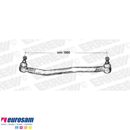 tirante sterzo completo man tga tgs l.1800