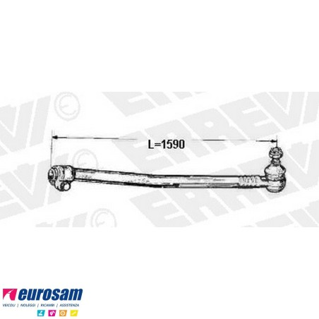 tirante sterzo completo iveco eurotrakker 340e34-410e48 l.1590