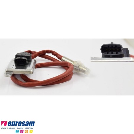 SENSORE NOX GAS DI SCARICO 24V DAF CF75 CF85 XF105 EURO 5 CAVO ROSSO