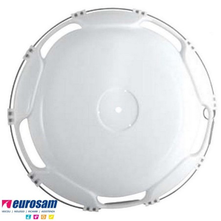 anello copriruota anteriore in plastica bianca mb travego