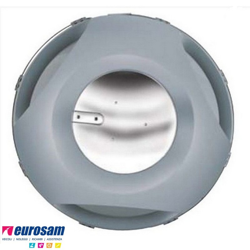 copriruota anteriore in plastica grigio neoplan NP-108521