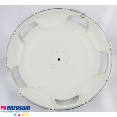 copriruota anteriore in plastica bianco per cerchio 22,5
