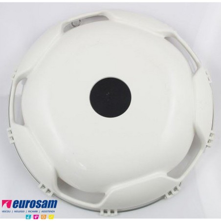 copriruota anteriore in plastica bianco per cerchio 22,5