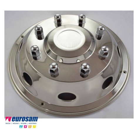 copriruota anteriore inox...